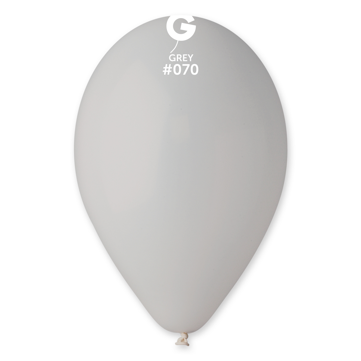 Levně Gemar Balónek pastelový - šedý 26 cm