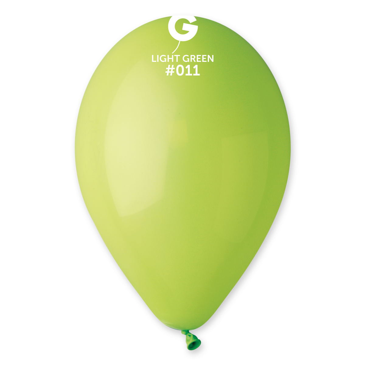 Levně Gemar Balónek pastelový limetkově zelený 26 cm