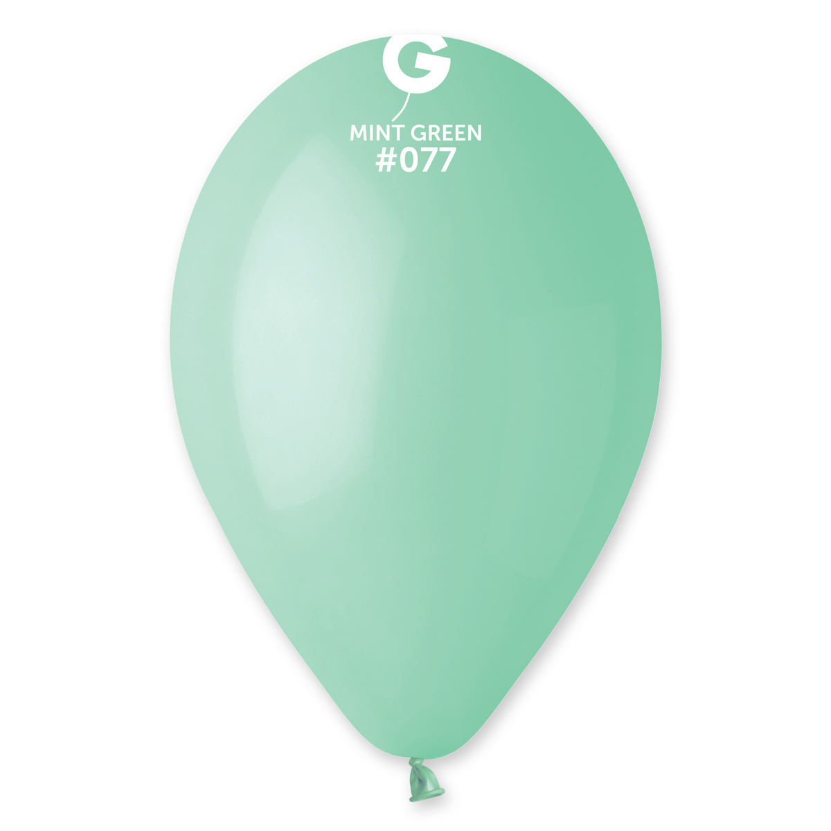 Levně Gemar Balónek pastelový mint zelená 26 cm