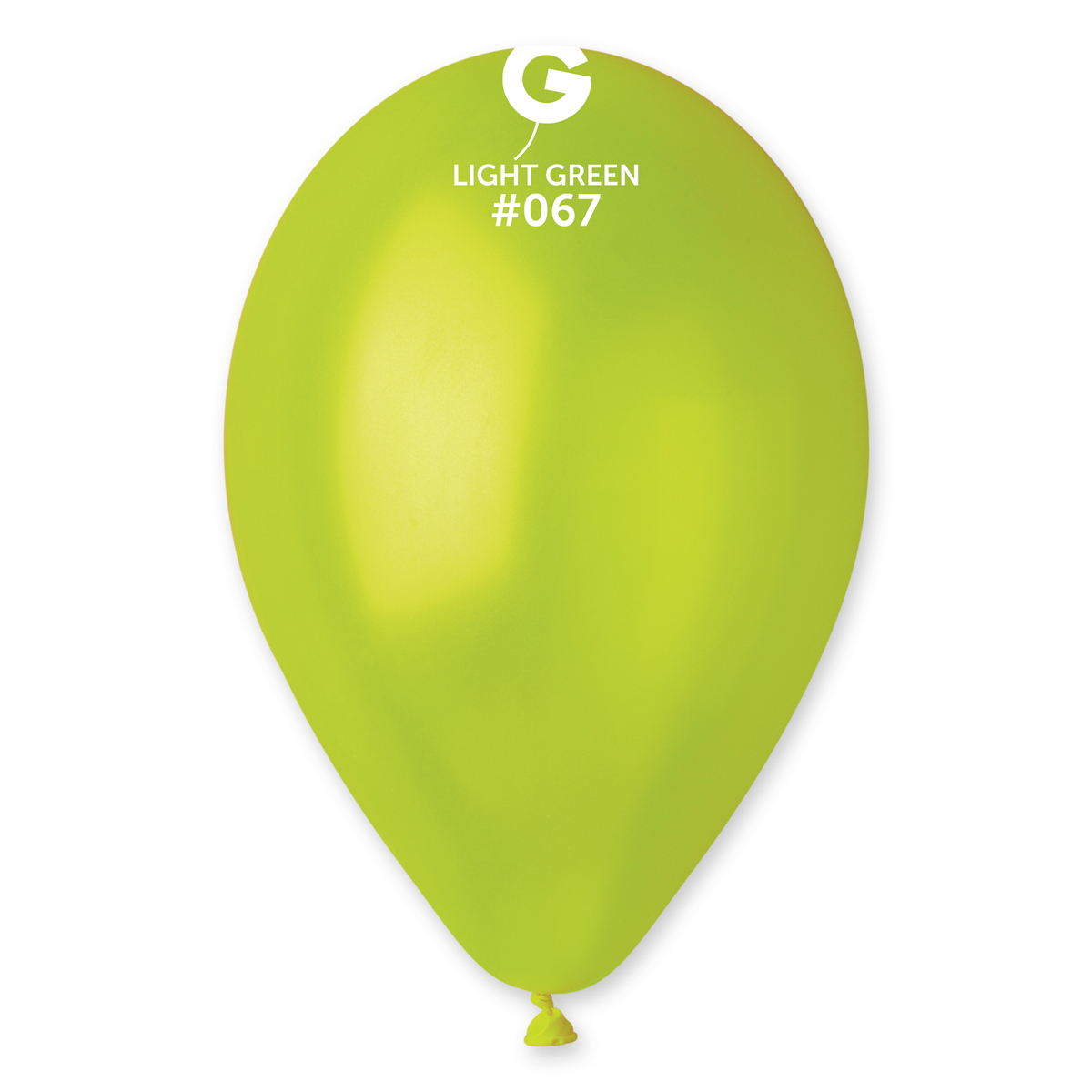 Levně Gemar Balónek metalický zelený 26 cm