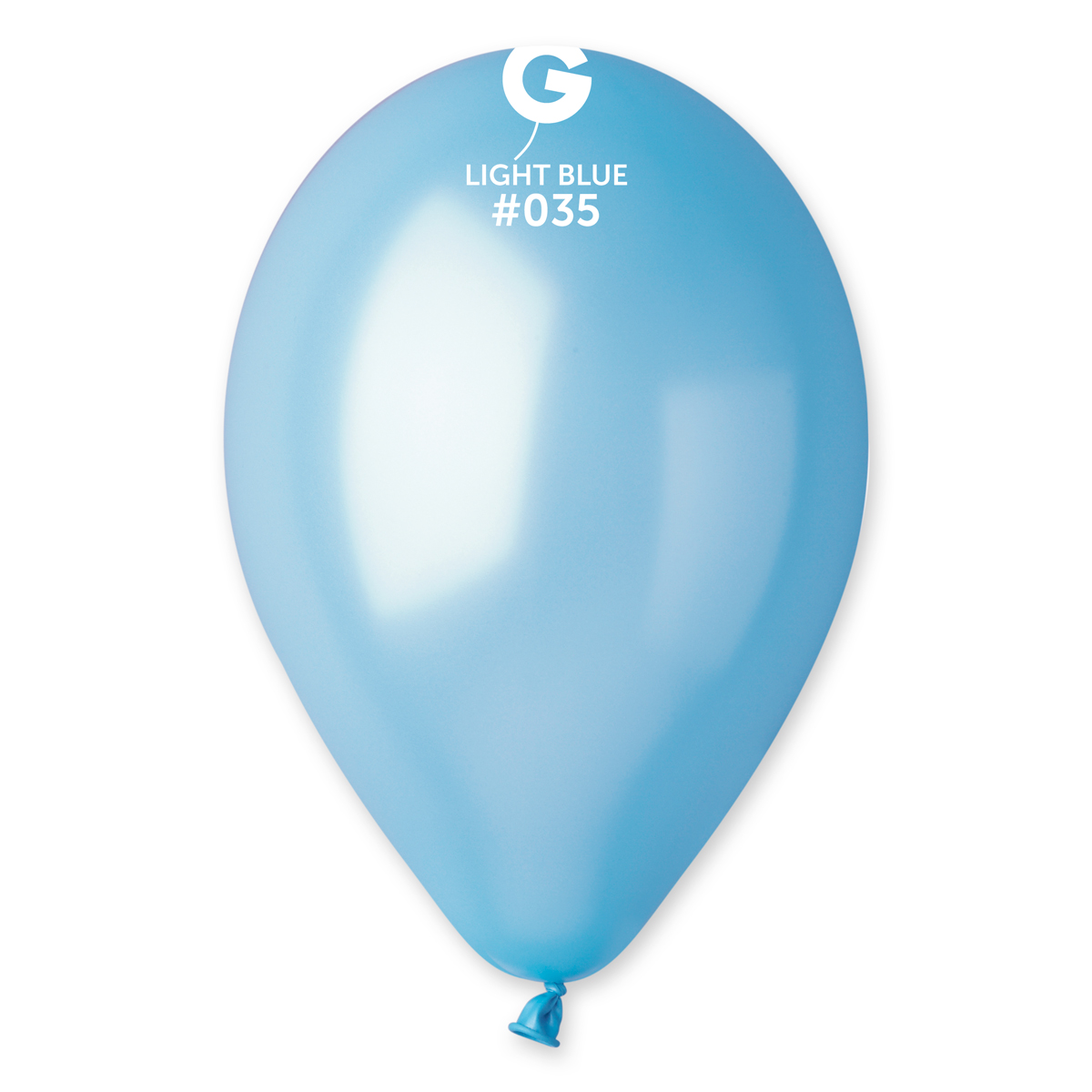 Levně Gemar Balónek metalický baby modrý 26 cm