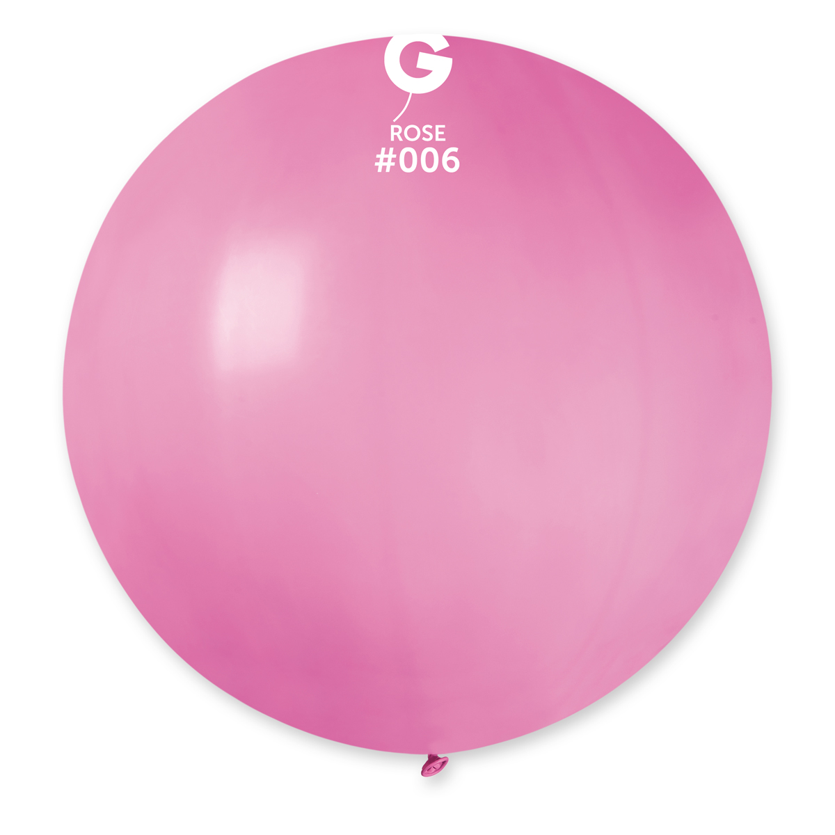 Levně Gemar Kulatý pastelový balónek 80 cm růžový