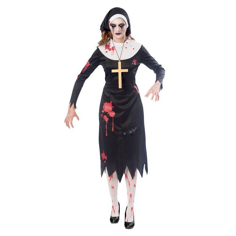 Levně Amscan Dámský kostým - Zombie jeptiška