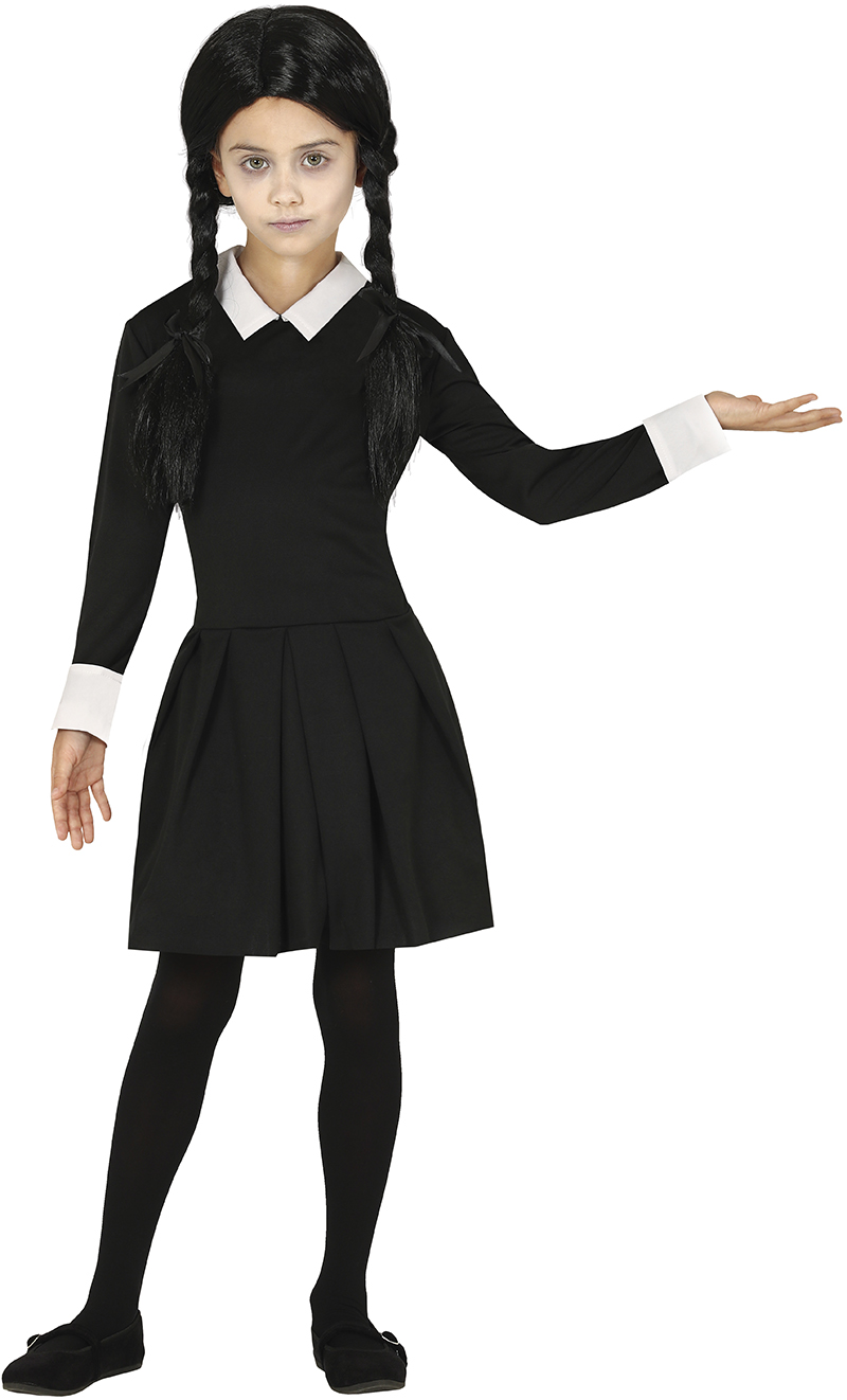 Levně Guirca Dětský kostým - Wednesday Addams