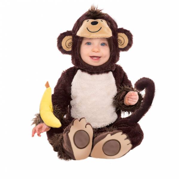 Amscan Kostým pro nejmenší - Opička Velikost nejmenší: 12 - 18 měsíců