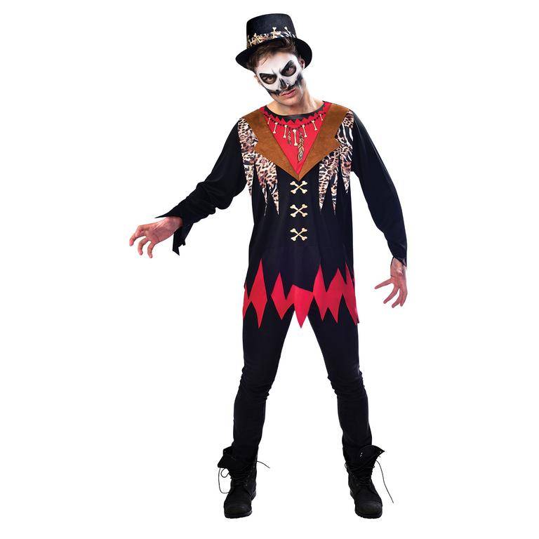 Amscan Pánský kostým - Voodoo doktor Velikost - dospělý: M