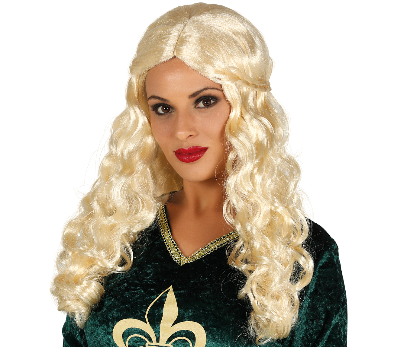 Levně Guirca Paruka s jemným copem - Daenerys Targaryan