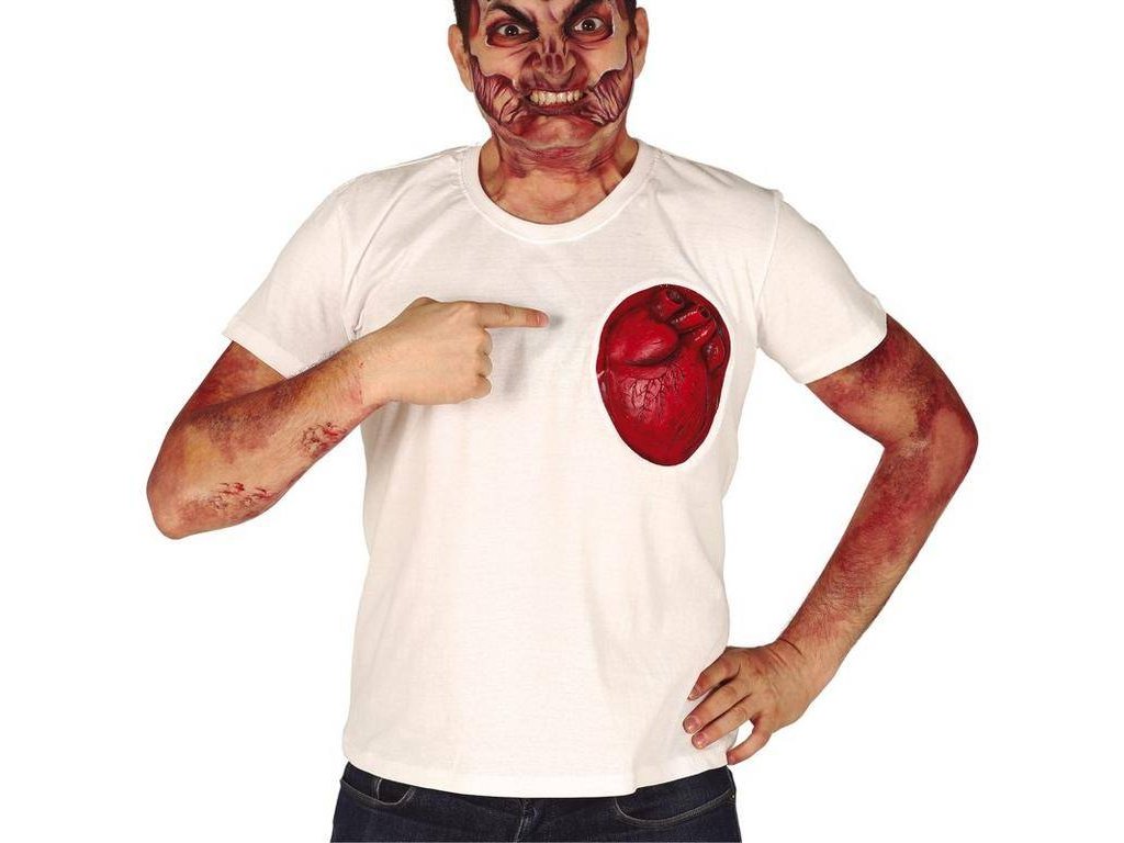 Levně Guirca Tričko - Latexové srdce