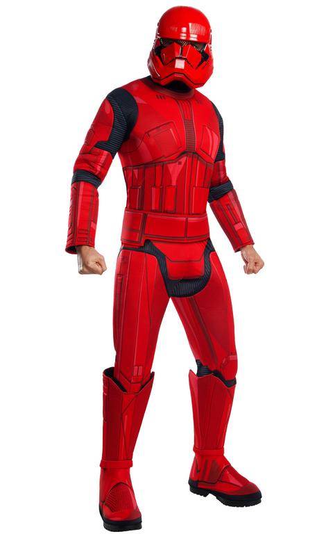 Levně Rubies Pánský deluxe kostým - Red Stormtrooper (Star wars)