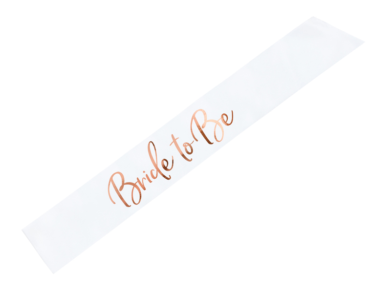 Levně PartyDeco Šerpa - Bride to be 75 cm