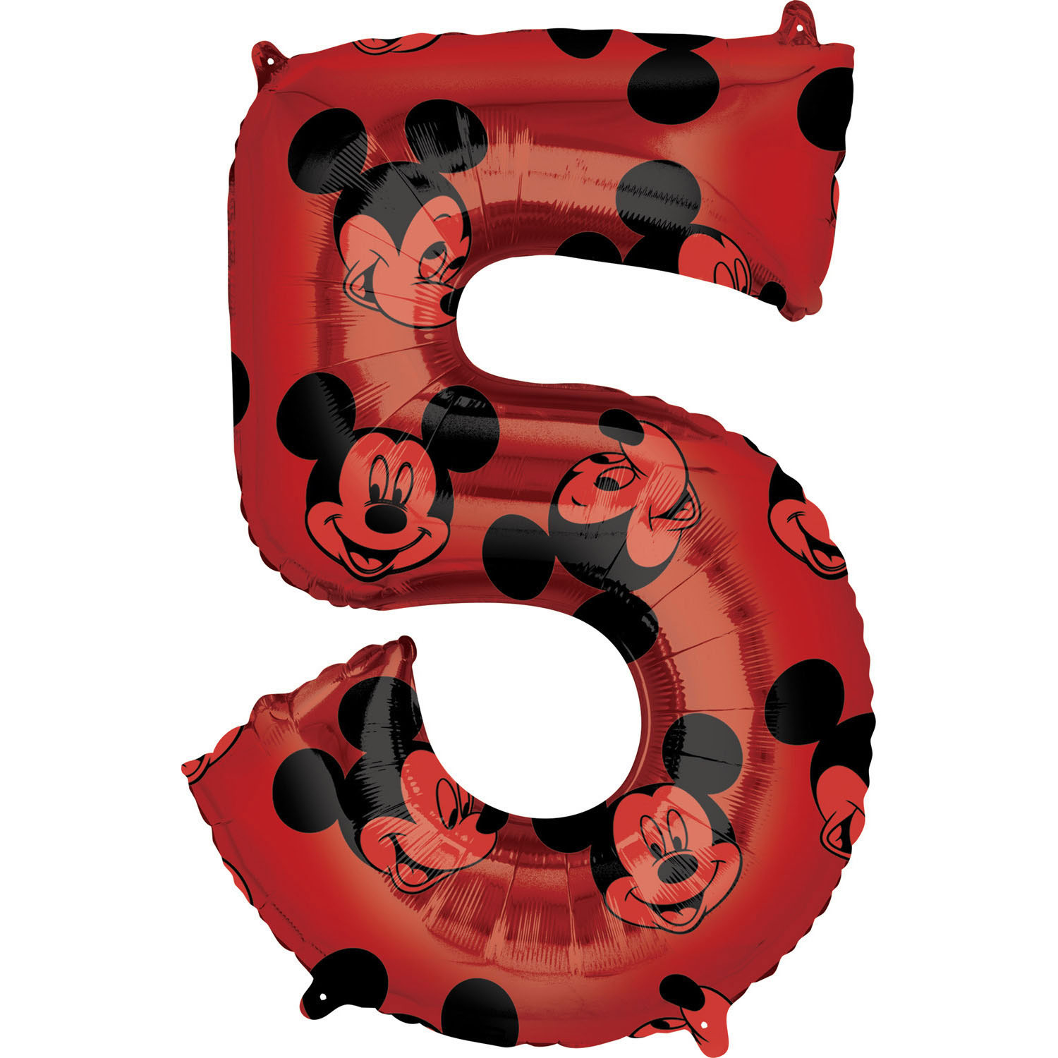 Levně Amscan Fóliový balónek narozeninové číslo 5 - Mickey Mouse 66cm