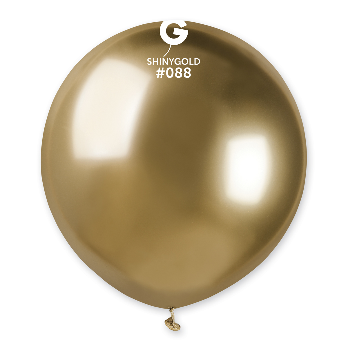 Levně Gemar Balónek chromový zlatý 48 cm