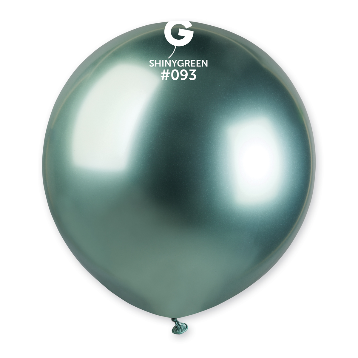 Levně Gemar Balónek chromový zelený 48 cm
