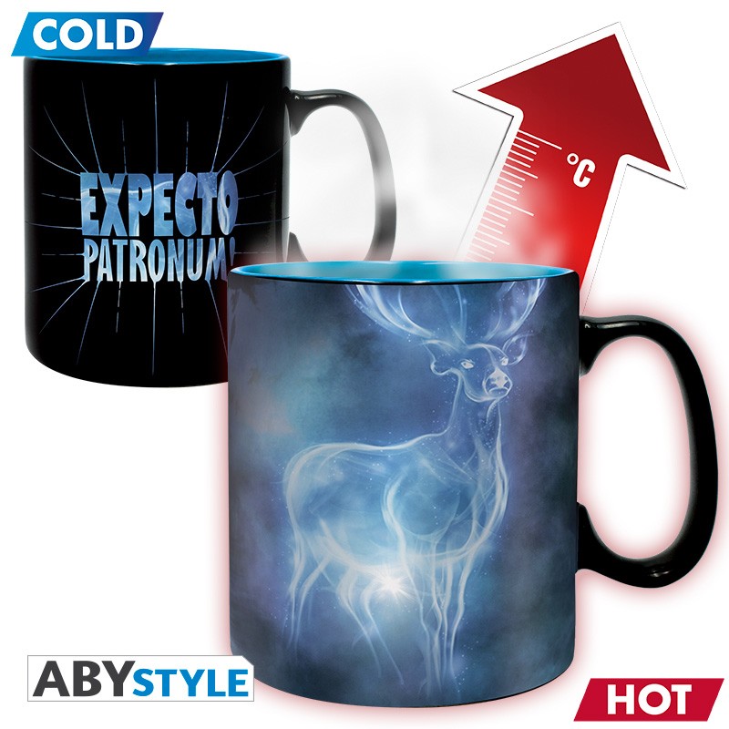 Levně ABY style Hrnek reagující na teplo Harry Potter - Patronus