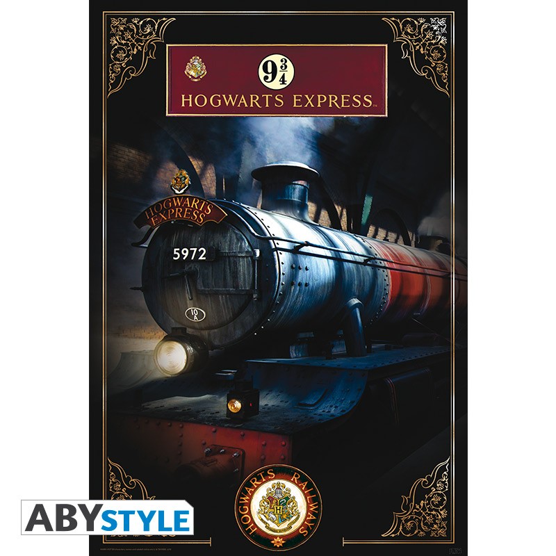 Levně ABY style Plakát Harry Potter - Bradavický expres 91,5 x 61 cm