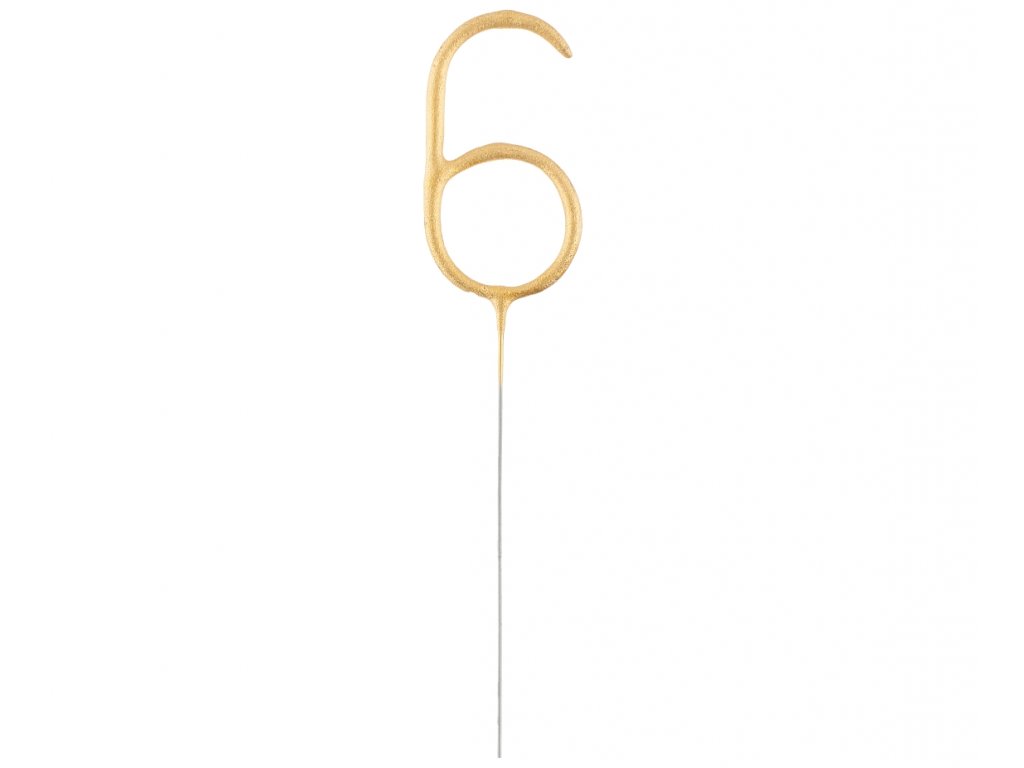 Levně Godan Studené jiskry ve tvaru Zlatého čísla 6