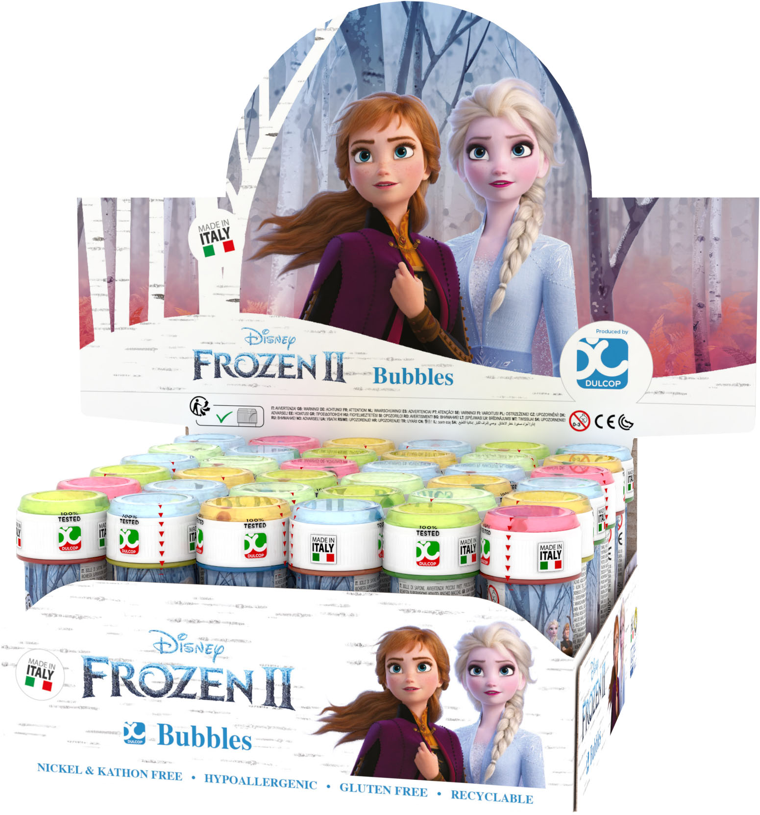 Levně Dulcop Bublifuk Frozen 2 60ml