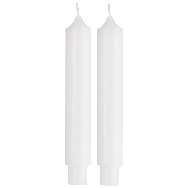 Amscan Kónické svíčky bílé 3 ks