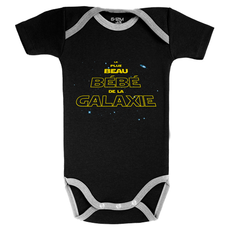 Levně Baby-Geek Dětské body - Le plus beau bébé de la Galaxie