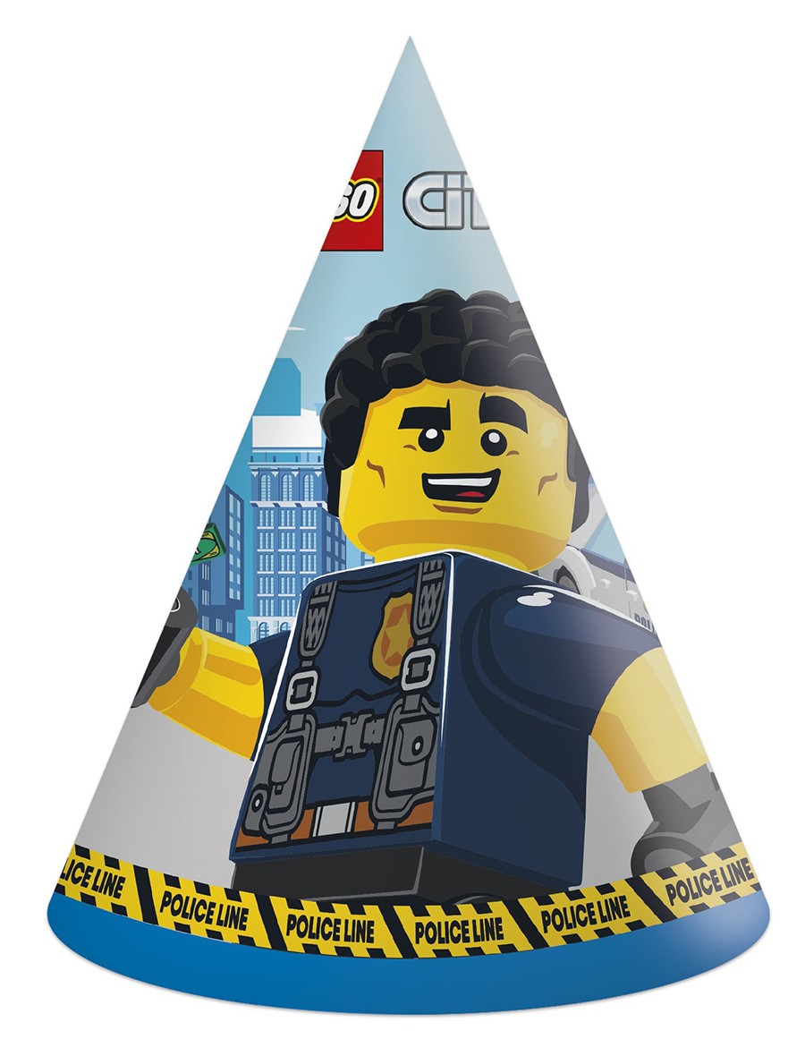Levně Procos Party kloboučky - Lego City