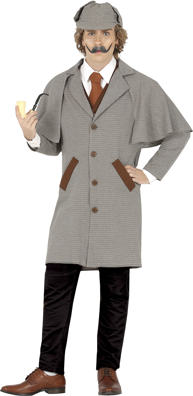 Guirca Pánský kostým - Sherlock Holmes Velikost - dospělý: L