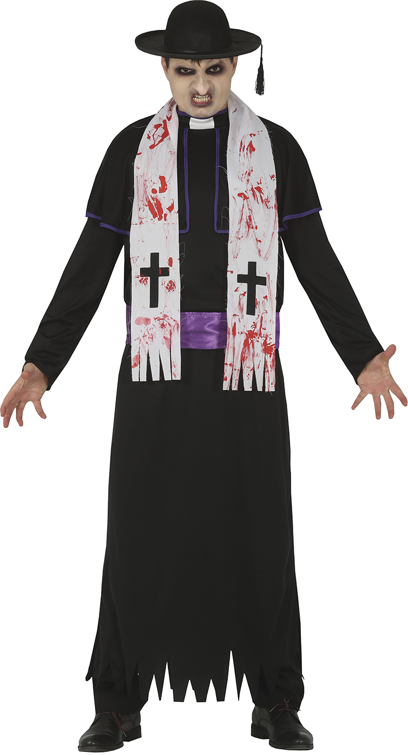 Levně Guirca Pánský kostým - Zombie kněz