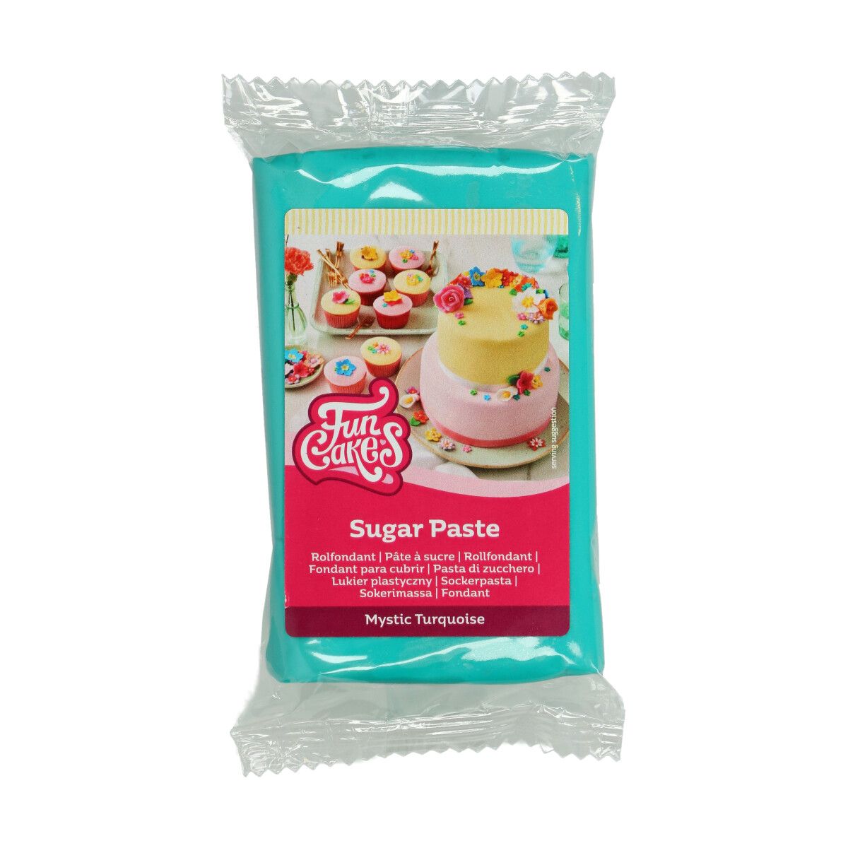 Funcakes Tyrkysová Potahovací hmota Mystic Turquoise 250 g