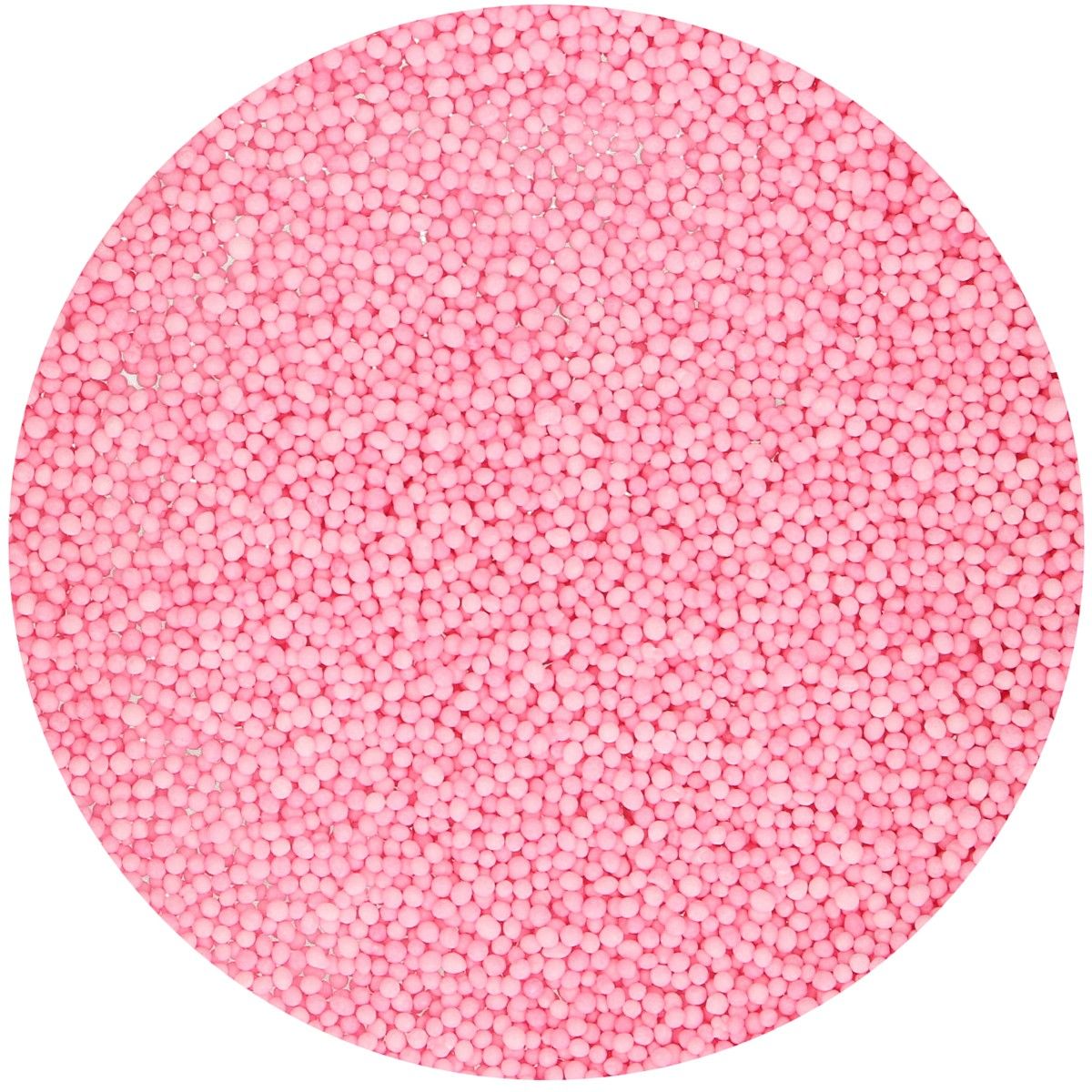 Funcakes Cukrové kuličky Nonpareils Light Pink - Světle růžové 80 g