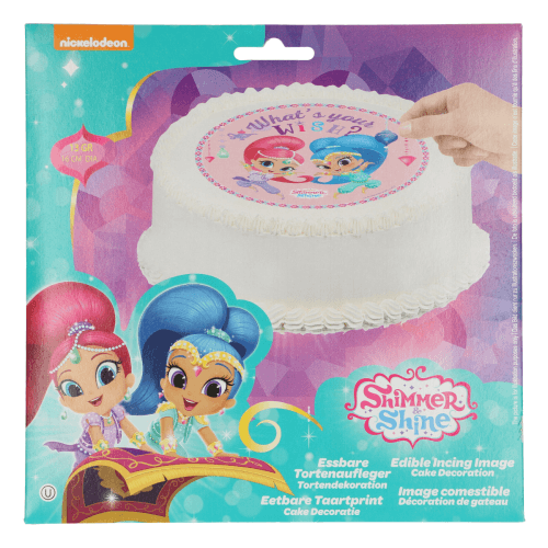 Jedlý papír - Shimmer and Shine 1 ks