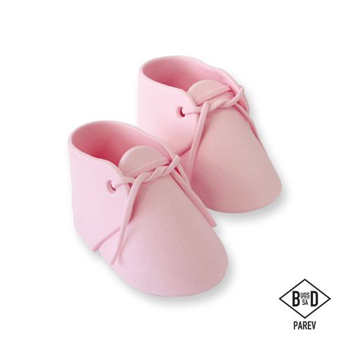 PME Jídla dekorace dětské boty - růžové