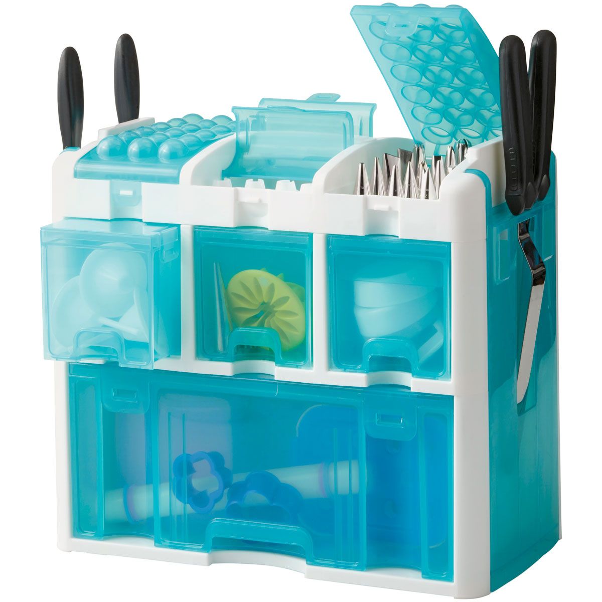 Wilton Ultimate Decorating Set - Organizér 263 kusů cukrářských pomůcek a nástrojů