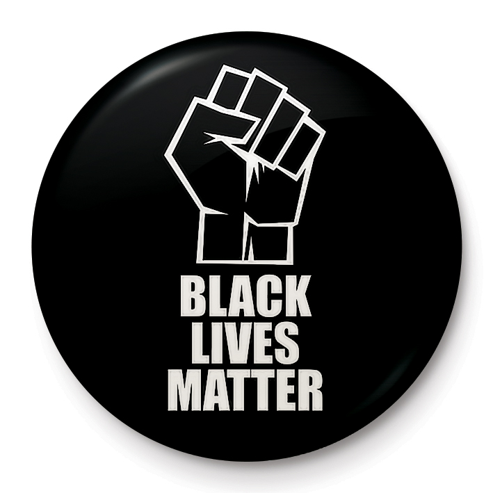 Levně Pyramid Odznak Black Lives Matter