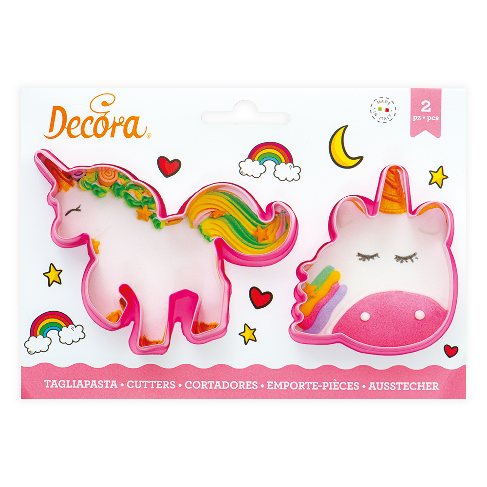 Levně Decora Sada vykrajovátek - jednorožec
