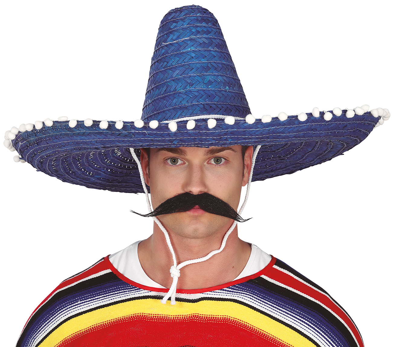 Levně Guirca Sombrero 60 cm Barva: Modrá