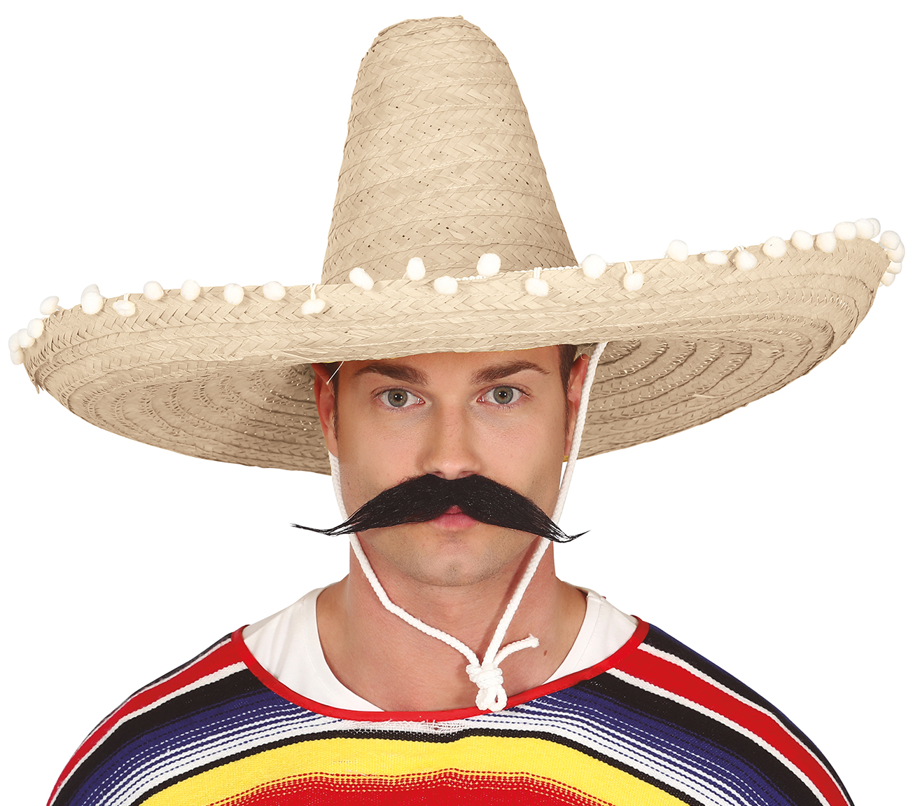 Levně Guirca Sombrero 60 cm Barva: Bílá