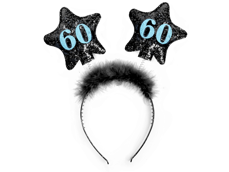 Levně PartyDeco Čelenka s hvězdami 60
