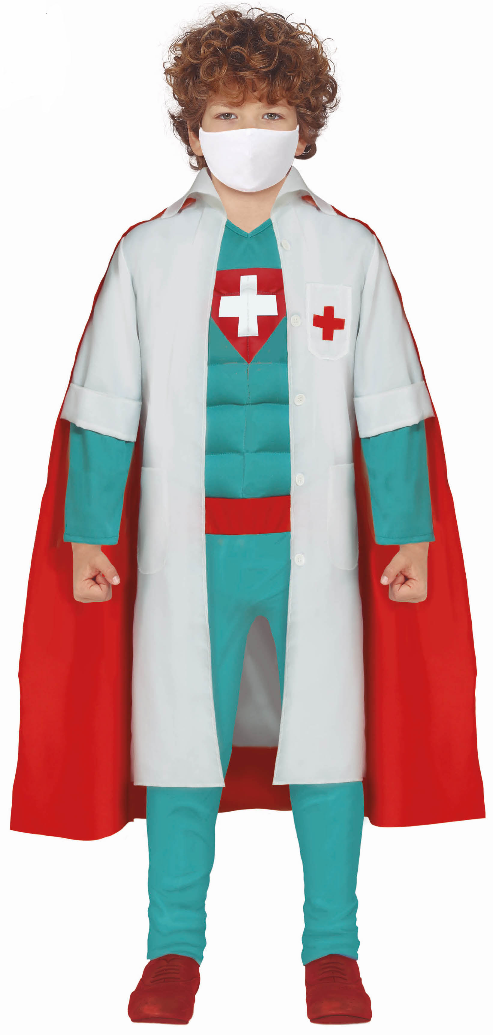 Guirca Dětský kostým - Superhrdina doktor Velikost - děti: S