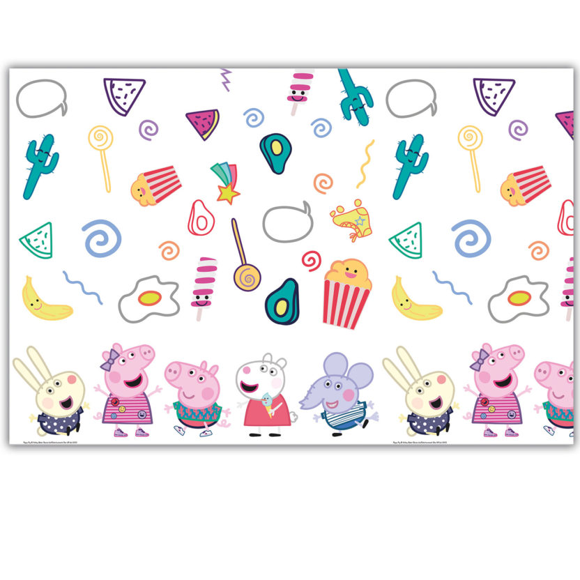 Levně Procos Ubrus Peppa Pig - 120 x 180 cm