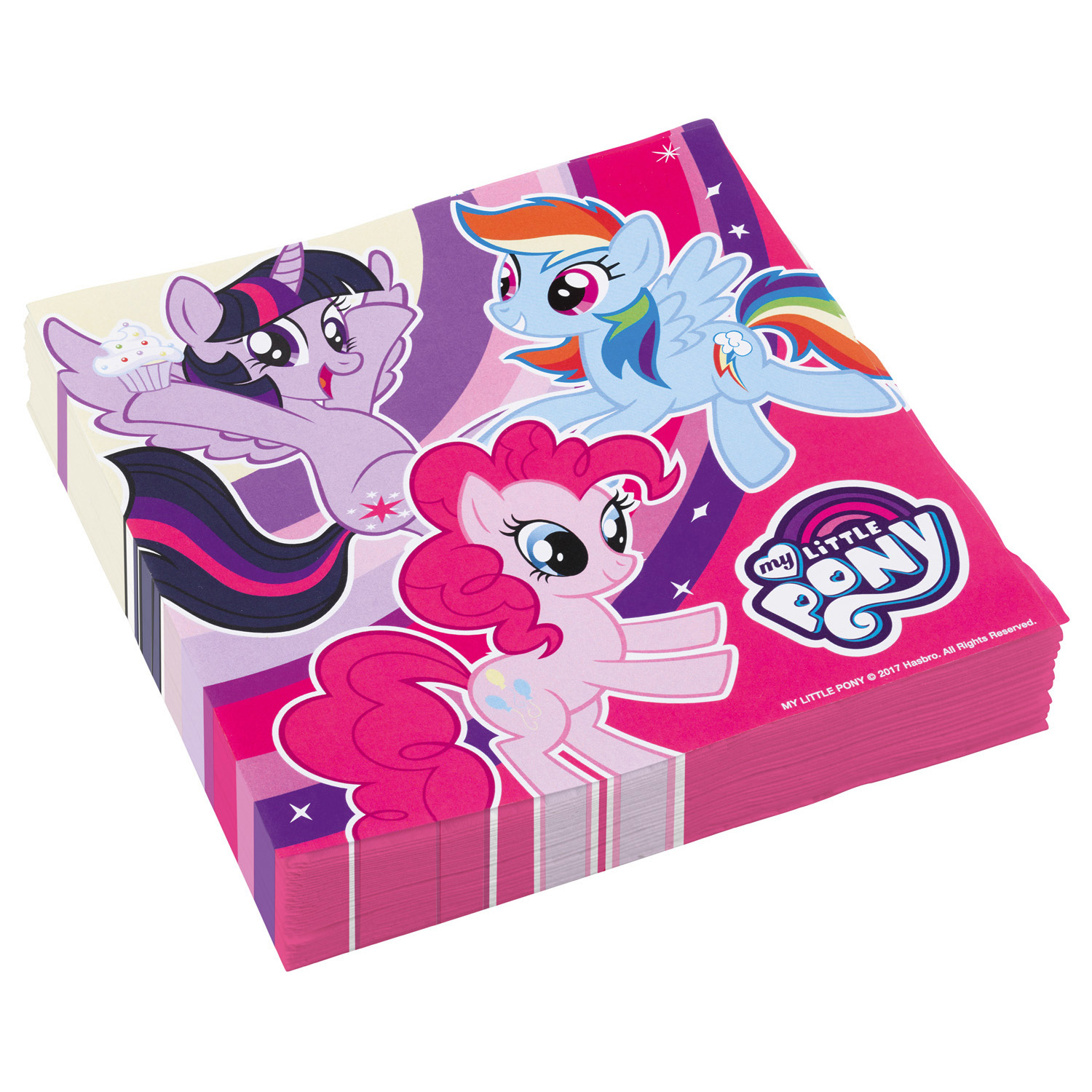 Amscan Ubrousky My Little Pony 33 x 33 cm 20 ks