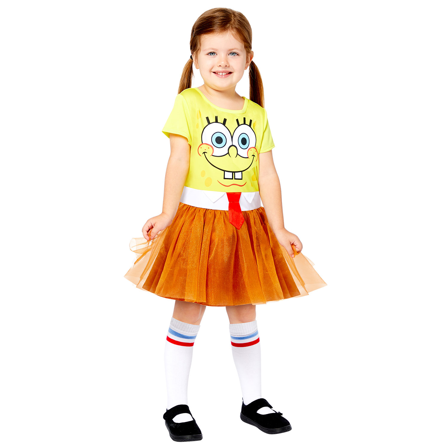 Amscan Dětský kostým - Spongebob pro dívku Velikost - děti: M