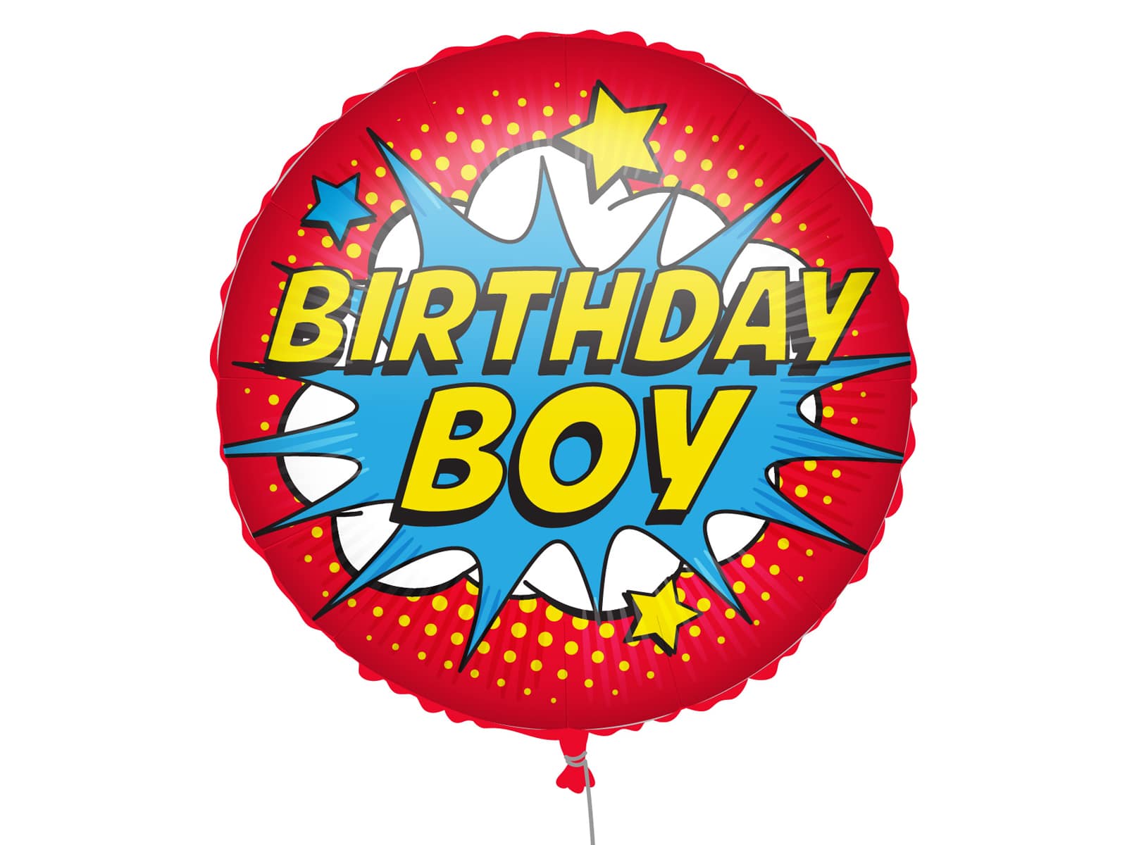 Procos Fóliový balón - Birthday Boy - komiks 46 cm