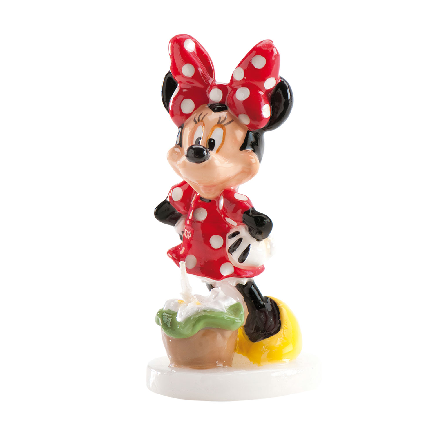 Levně Dekora 3D Svíčka - Minnie Mouse 8 cm
