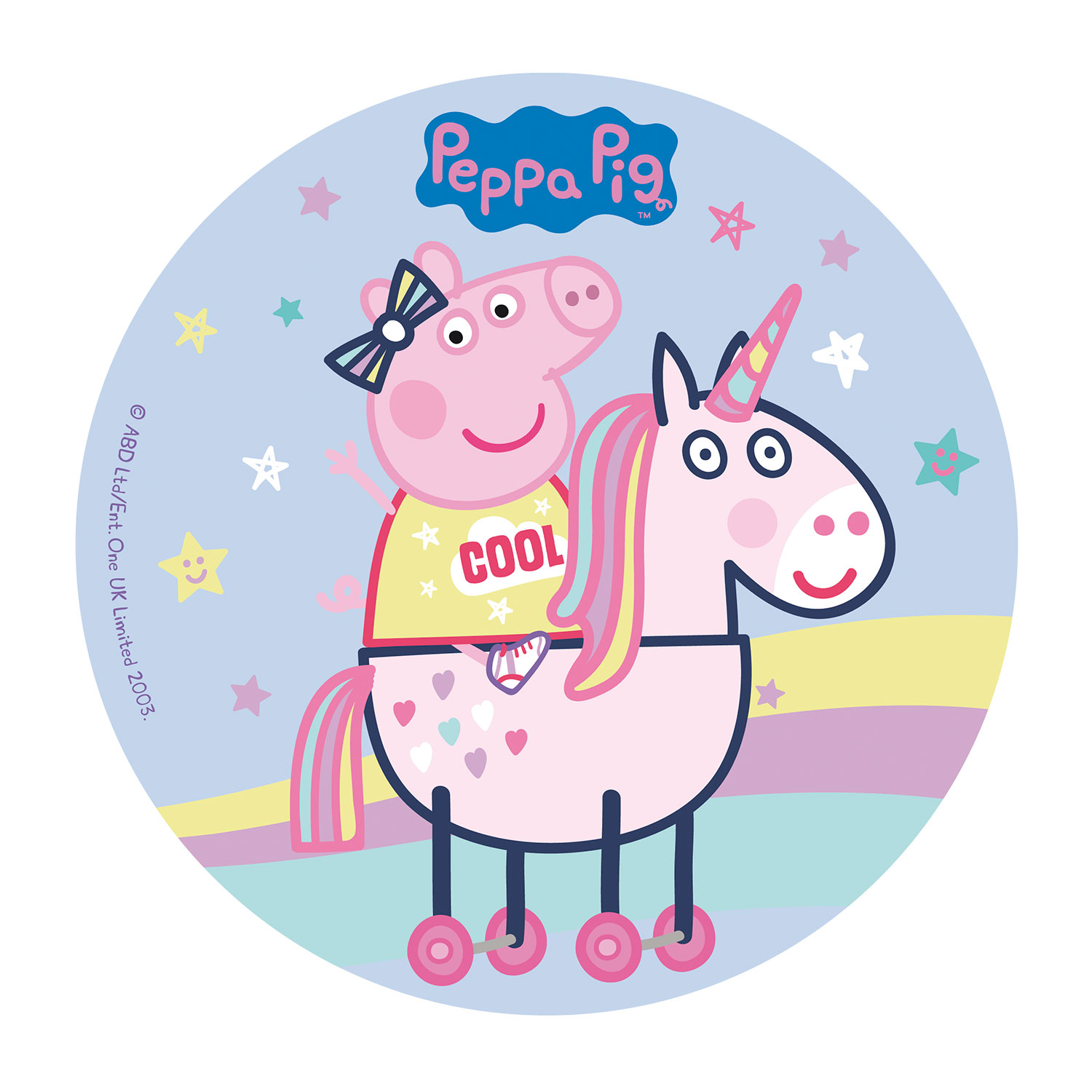 Levně Dekora Jedlý papír - Peppa Pig 20 cm