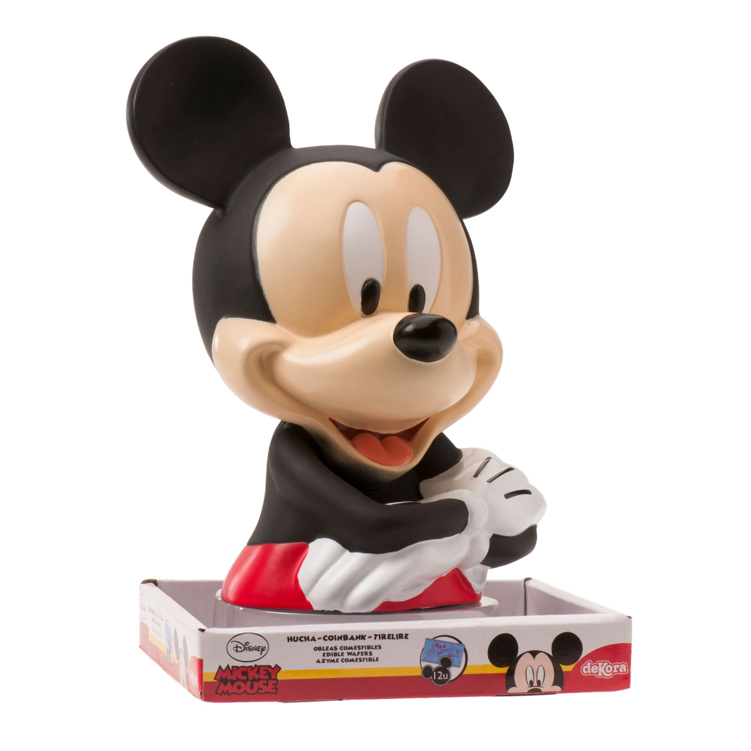 Levně Dekora Pokladnička - Mickey Mouse