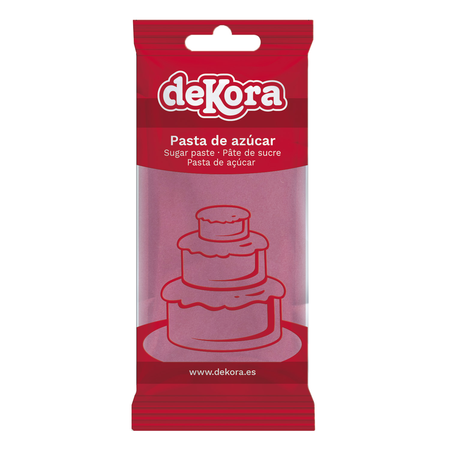 Dekora Rolovaný fondant - starorůžový 250 g