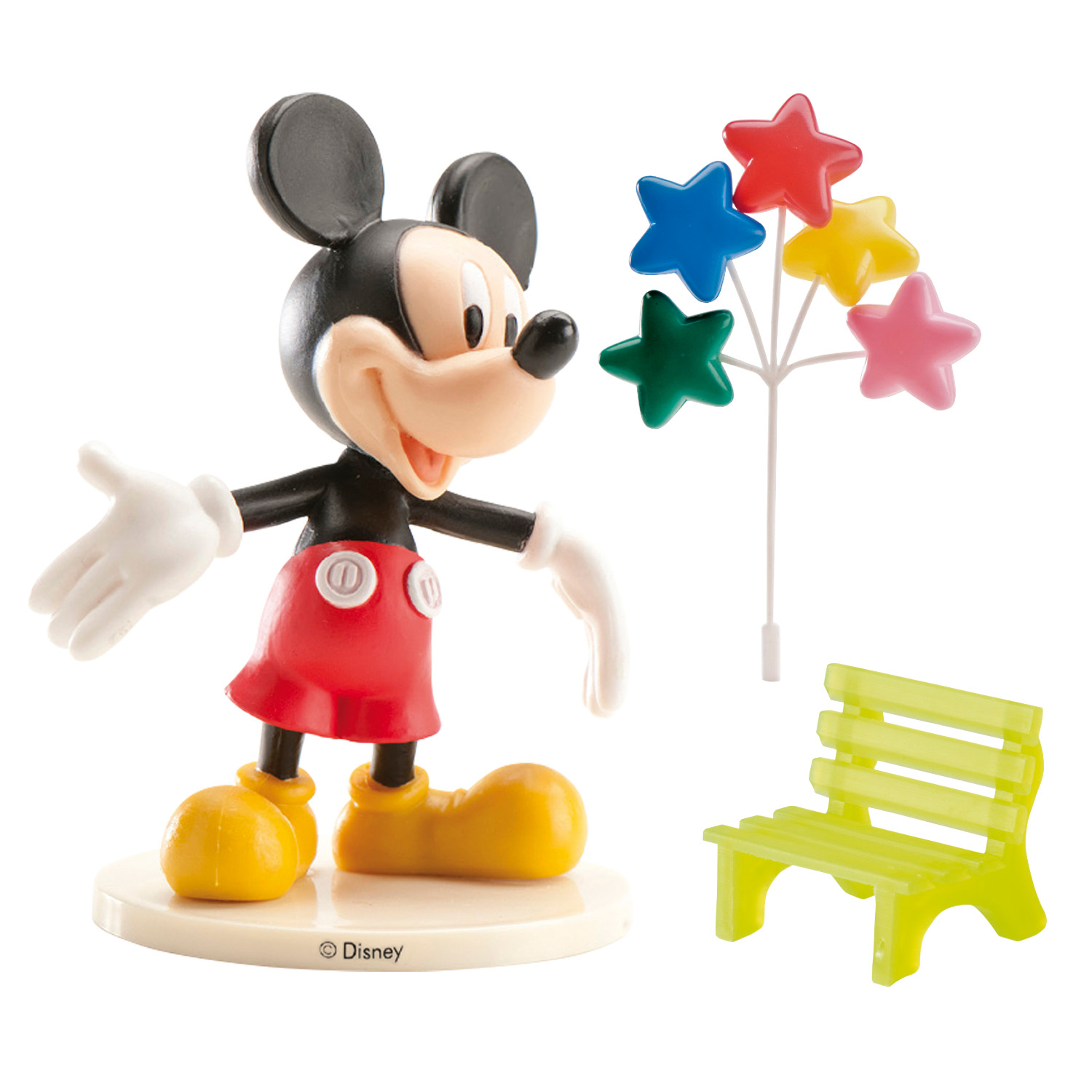 Levně Dekora Sada ozdob na dort - Mickey Mouse