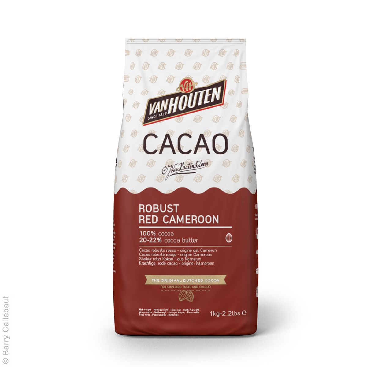 Van Houten Red Cameroon Kakaový prášek 100% 1 kg