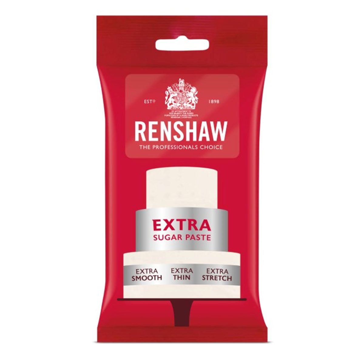 Renshaw Extra bílý rolovaný fondant - Extra White 250 g