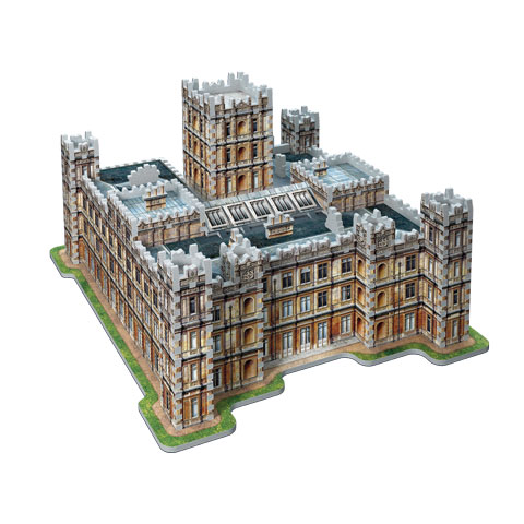 Distrineo Downton Abbey hrad - 3D puzzle