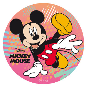 Levně Dekora Jedlý papír - Mickey Mouse 20 cm